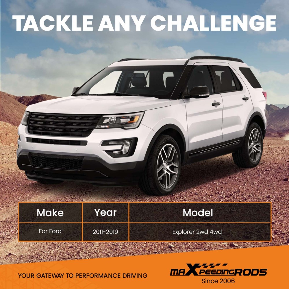 2.5 Front +1.25 Rear Lift Kit compatible for Ford Explorer 2WD 4WD 2011-2019