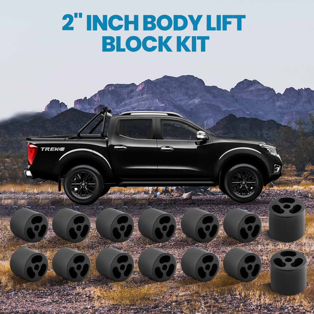 2 Inch Body Lift kits compatible for Nissan Navara D22 STR Dual Cab 4X4lift Cab Tray Tub