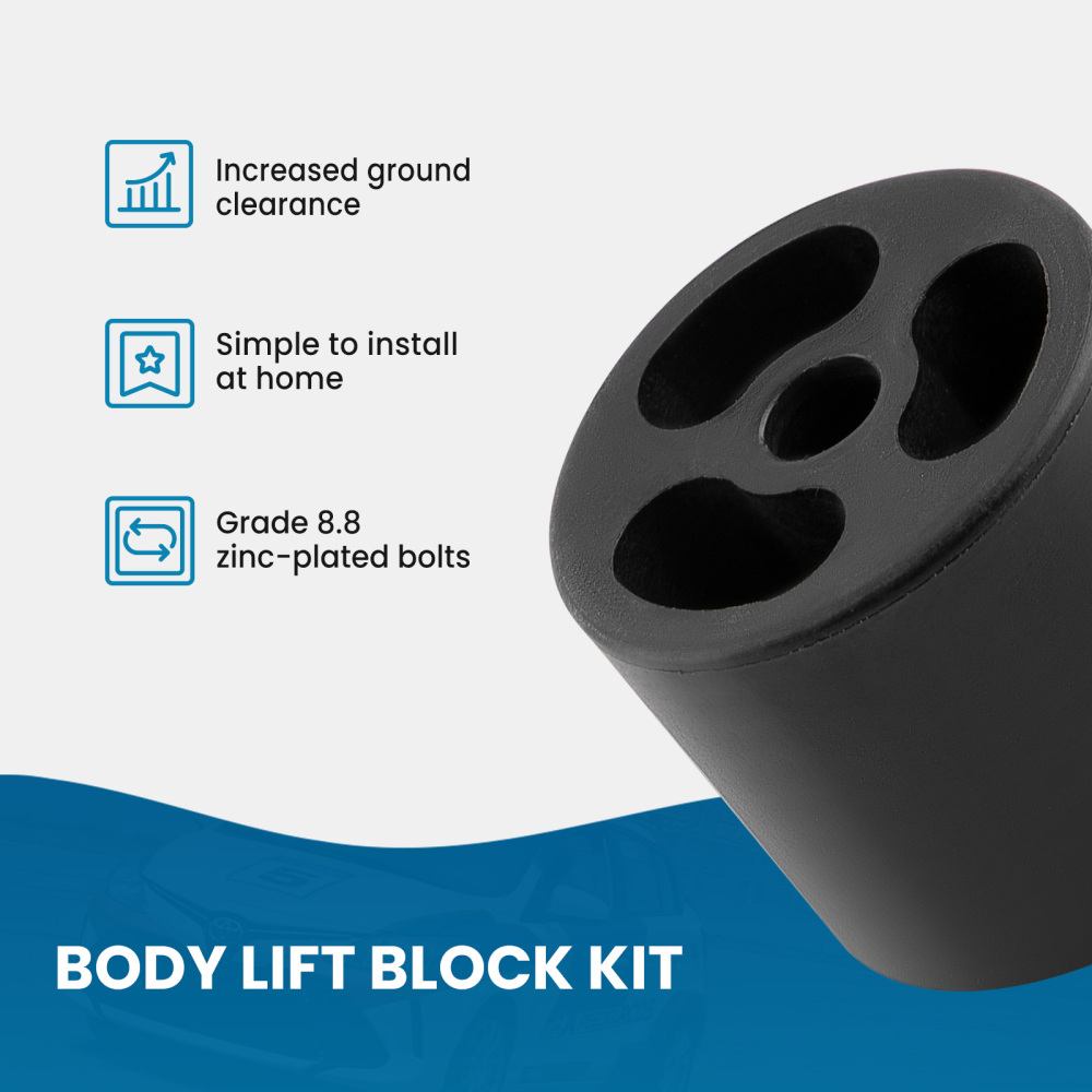 2 Inch Body Lift kits compatible for Nissan Navara D22 STR Dual Cab 4X4lift Cab Tray Tub