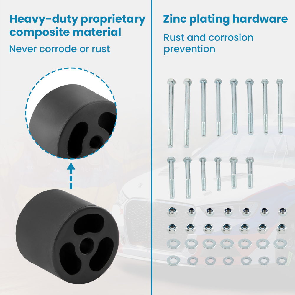 2 Inch Body Lift kits compatible for Nissan Navara D22 STR Dual Cab 4X4lift Cab Tray Tub