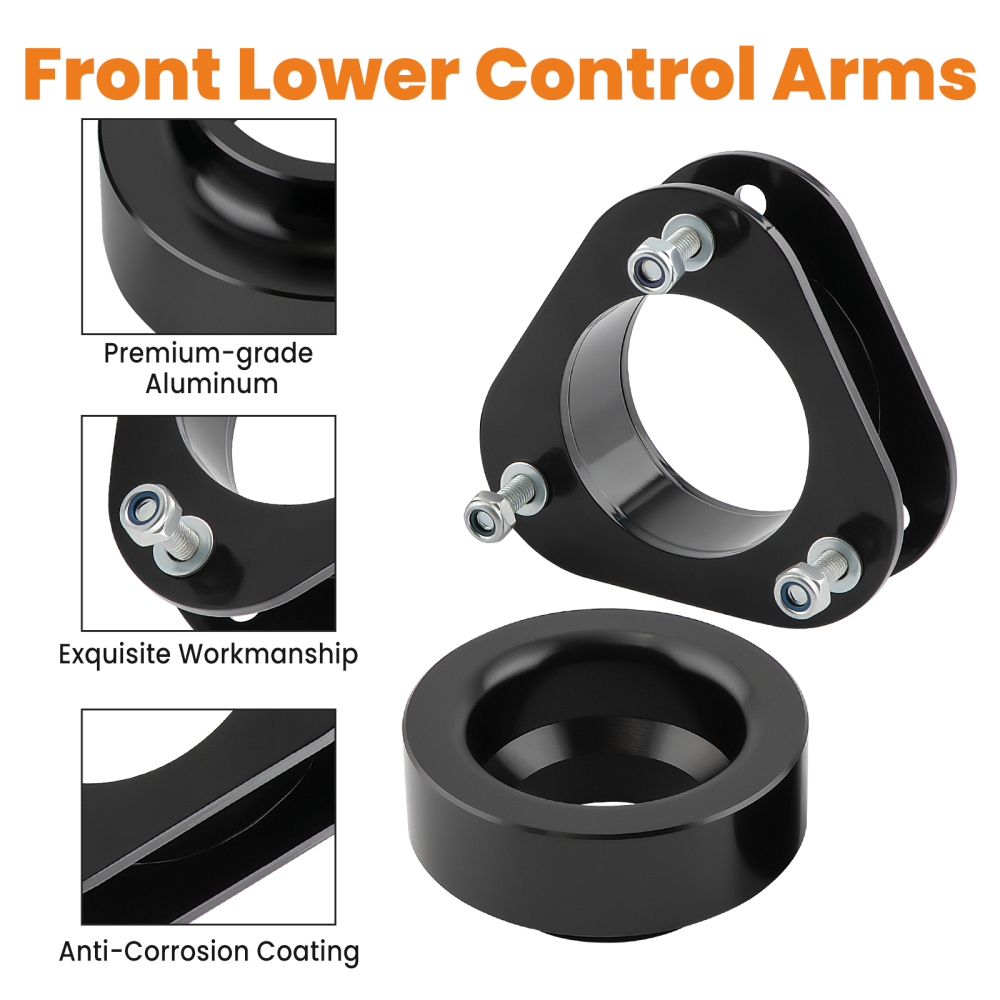 2 Front 1.5 Rear Lift Leveling Kit compatible pour Toyota RAV4 2006-2018 2012 Brackets