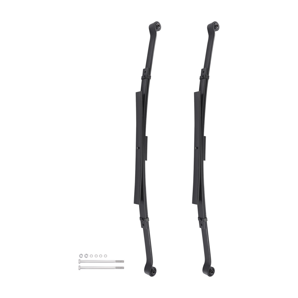 4 Lowering Leaf Spring Set compatible for Chevy Silverado/C-1500/Compatible for GMC Sierra 1988-1998