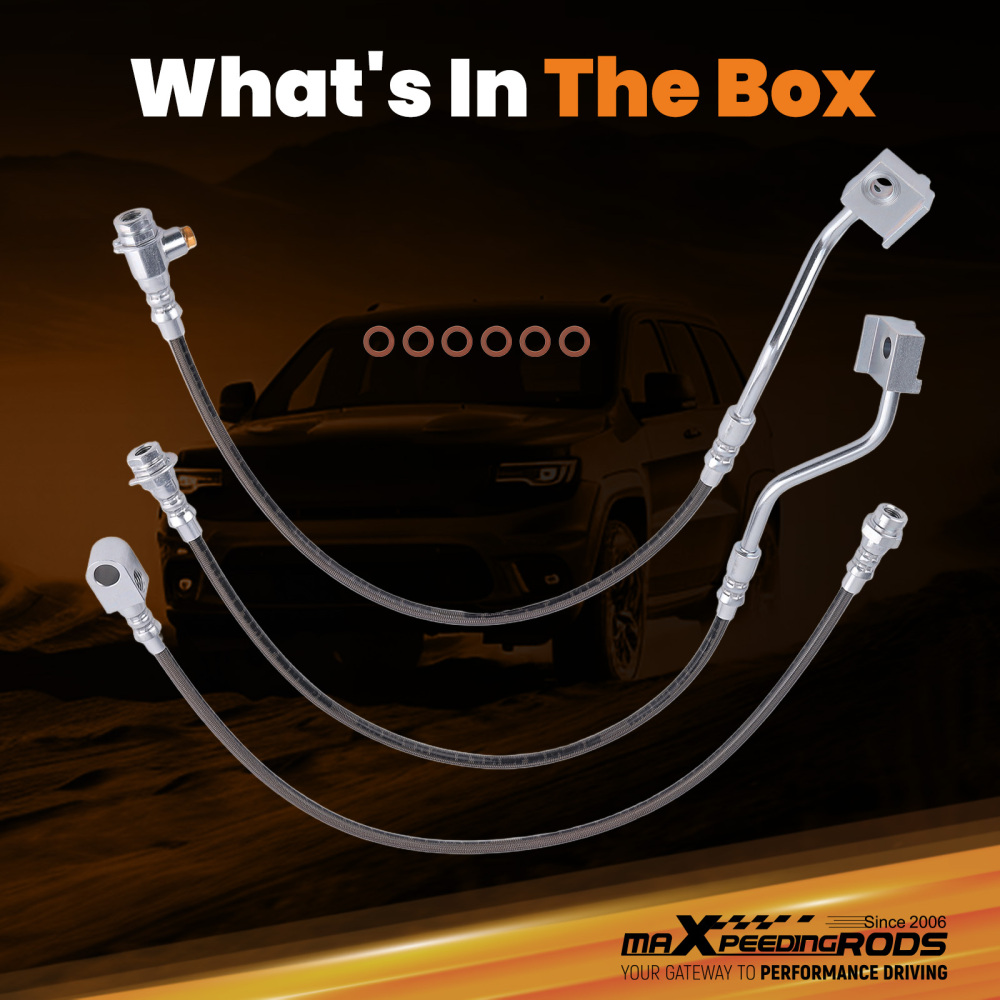 4-6 Lift Extented Brake Kit compatible for Ford F150 Bronco 1980-1996 Front 22.63