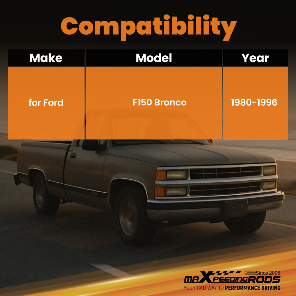 4-6 Lift Extented Brake Kit compatible for Ford F150 Bronco 1980-1996 Front 22.63