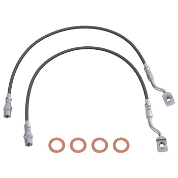 Extended Brake Lines compatible for Chevy Silverado 2500HD compatible for GMC Sierra 2500HD 2011-2019