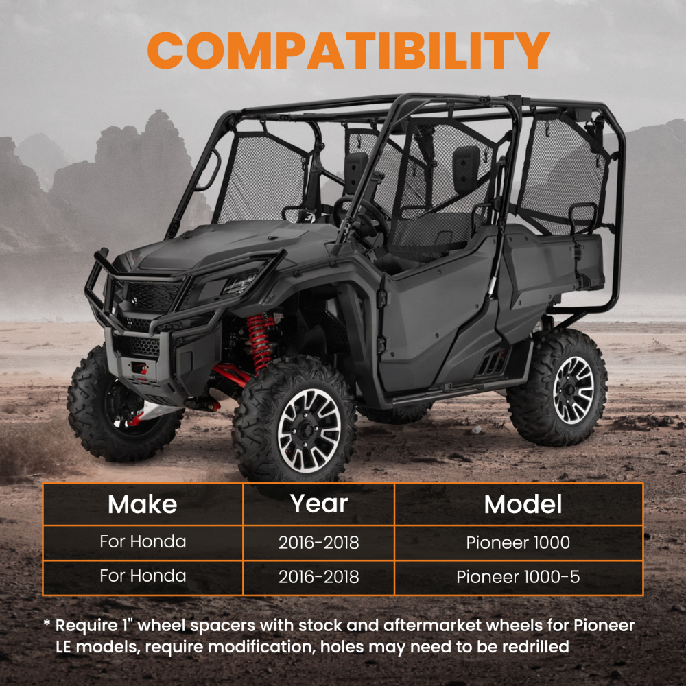 2.5 inch Lift Level kit compatible for Honda Pioneer 1000 1000-5 2016-2018