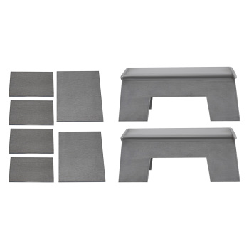 Underbed C Notch Kit compatible for Chevy C10/Compatible for GMC C15 1973-1987 C-notch