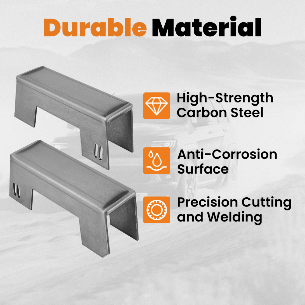 Underbed C Notch Kit compatible for Chevy C10/Compatible for GMC C15 1973-1987 C-notch