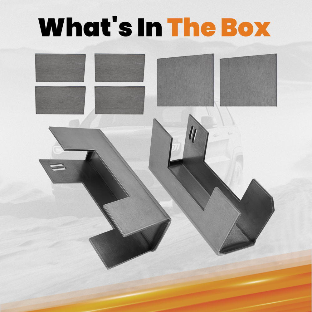 Underbed C Notch Kit compatible for Chevy C10/Compatible for GMC C15 1973-1987 C-notch