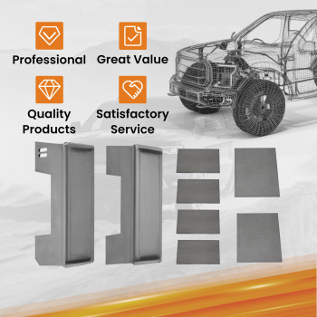 Underbed C Notch Kit compatible for Chevy C10/Compatible for GMC C15 1973-1987 C-notch