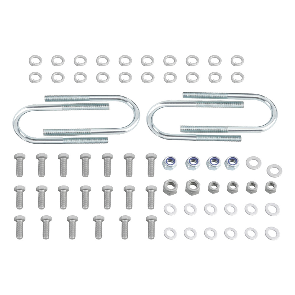 Rear Axle Flip Kit 5 Drop C Notch Kit with U-bolt For Chevy C10 GMC C15 1973-87