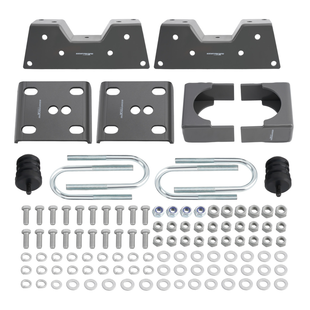Rear Axle Flip Kit 5 Drop C Notch Kit with U-bolt For Chevy C10 GMC C15 1973-87
