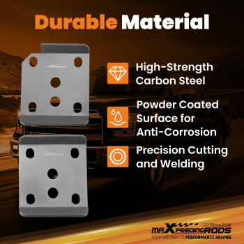 5 Rear Axle Flip Drop Kit compatible for Ford F150 2WD 4WD 2015-2020 Powder Coated Steel