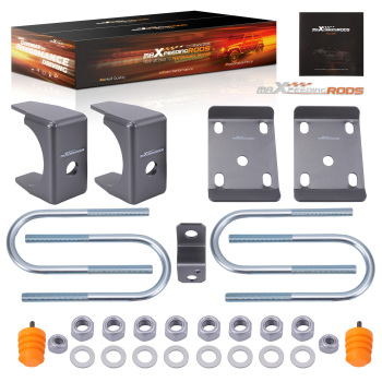 Rear Suspension 6 Inch Drop Kit compatible for Ford F150 1997-2004 Axle Flip Relocation Kit