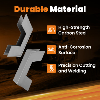 Underbed C Notch Kit compatible for Chevy/GMC Silverado Sierra C1500 Truck 1988-1998