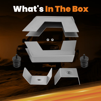 Underbed C Notch Kit compatible for Chevy/GMC Silverado Sierra C1500 Truck 1988-1998