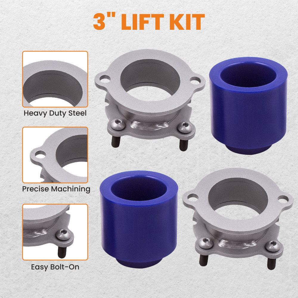 Level Lift Kit Front 2 Rear 2.5 Compatible for GMC Envoy compatible for Chevy Trailblazer 2WD4WD 2002+