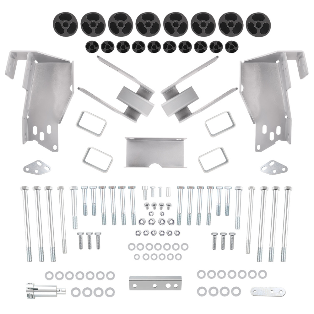 3 FrontRear Body Lift Kit compatible for Chevrolet Silverado 1500 2WD/4WD 2007-2013