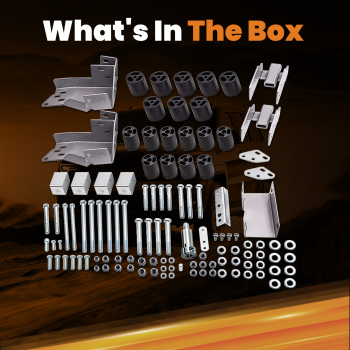 3 FrontRear Body Lift Kit compatible for Chevrolet Silverado 1500 2WD/4WD 2007-2013