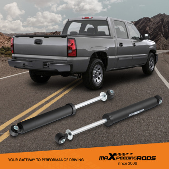 Rear Shock Absorbers ForChevy compatible for Silverado Sierra 1500 1999-06 Fit 0-2 Lift Kit