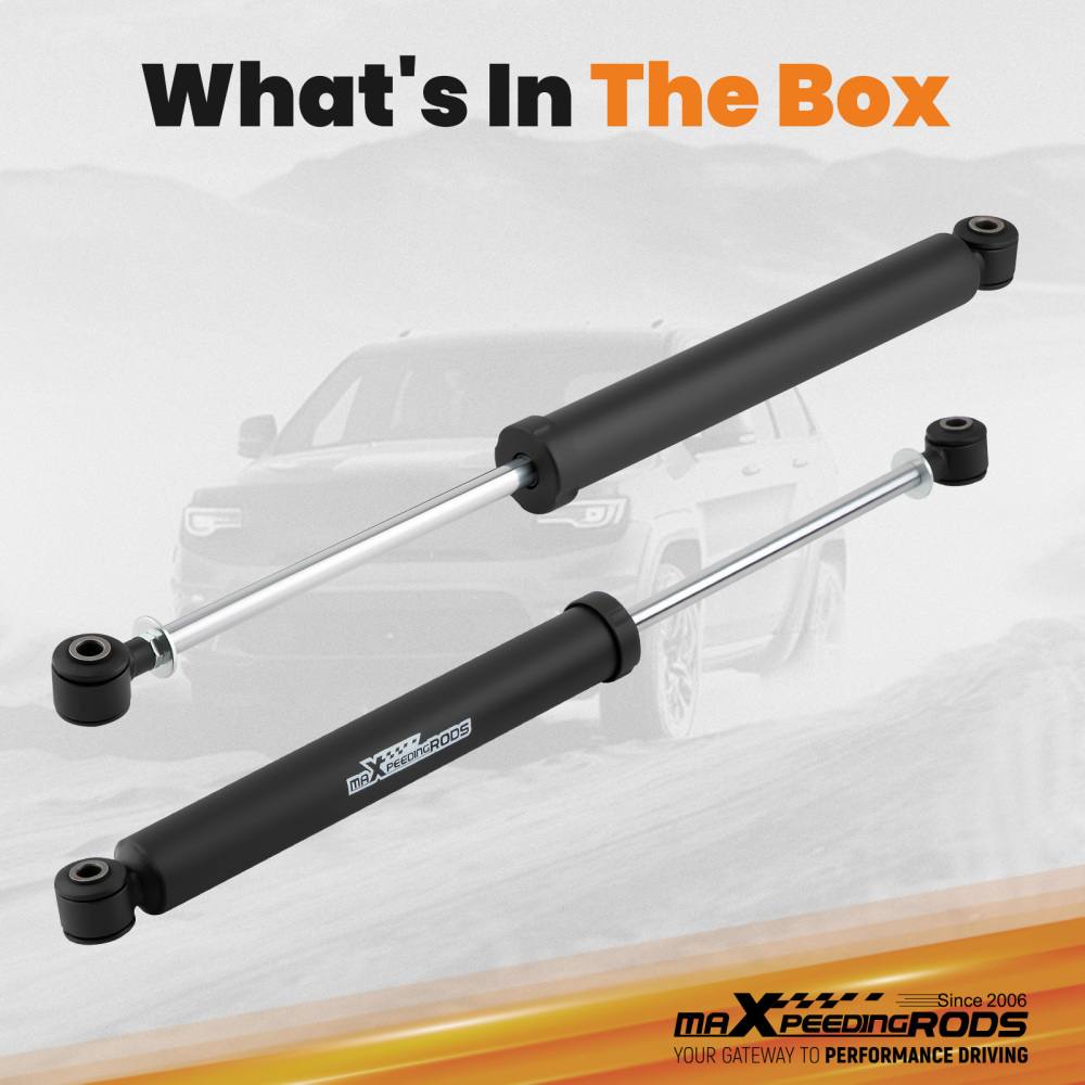 2.5-6 Rear Shock Absorbers compatible for Chevy Silverado GMC Sierra 1500 99-06