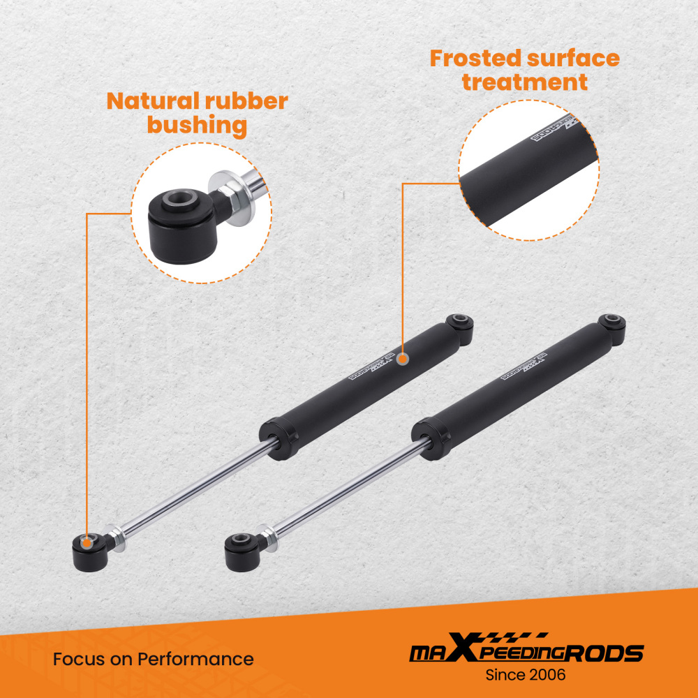 Rear Shock Absorbers compatible for GMC Sierra Chevy Silverado 1500 07-23 Fit 4.5-8 Lift