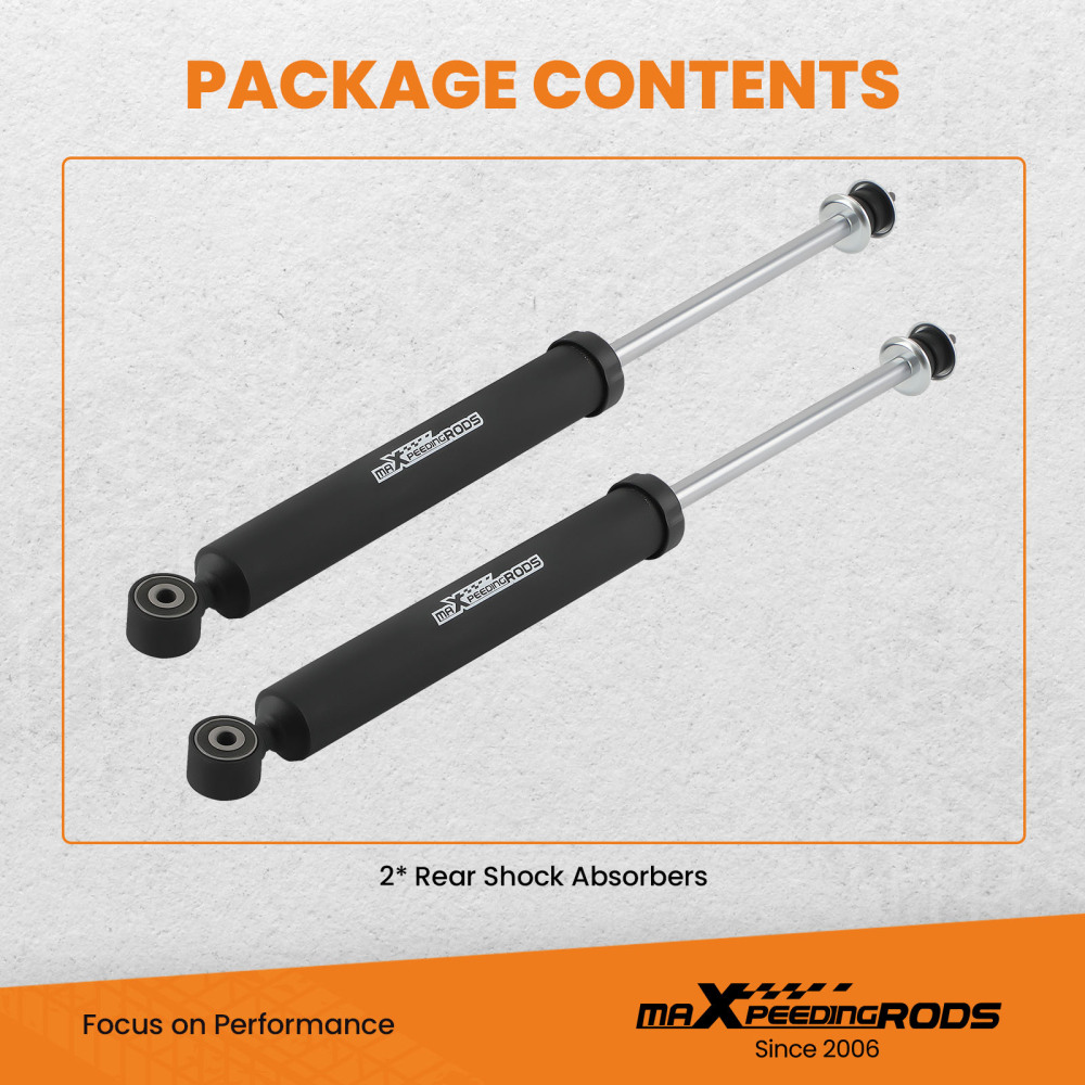 maXpeedingrods Rear Shock Absorbers compatible for Toyota Tacoma 2005-23 Fit 2.5-5.5 Lift