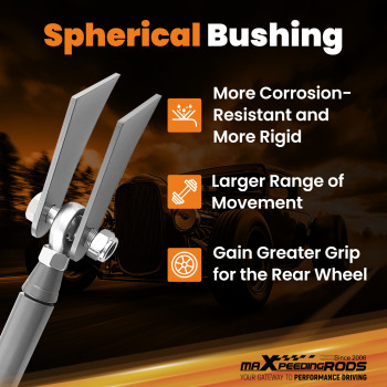 Soudure Sur parallèle 4 Link Suspension Kit for Hot Rod Rat Truck 5 bars