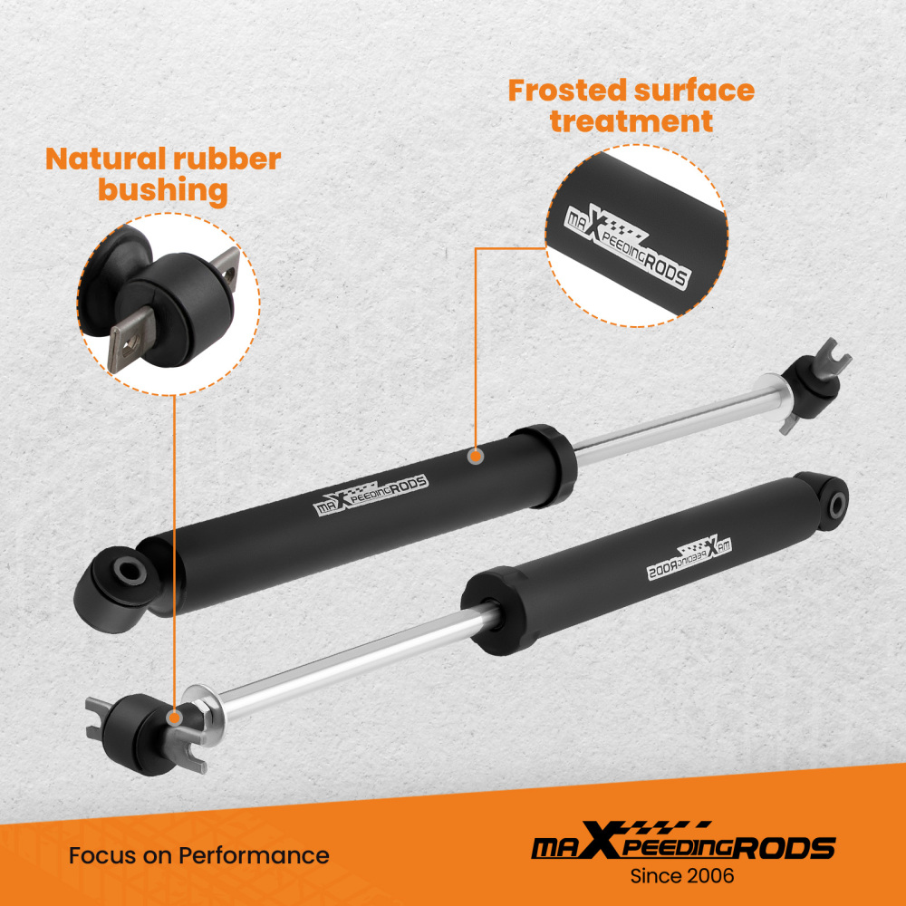 maXpeedingrods 3.5-5 Rear Shock Absorbers compatible for Jeep Wrangler JK 4WD 2007-2018