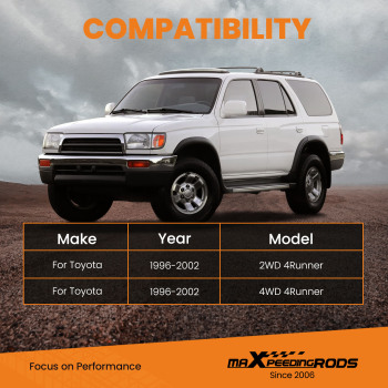 3in Lift Kit w/ Struts compatible for Toyota 4Runner 4WD 1996-2002