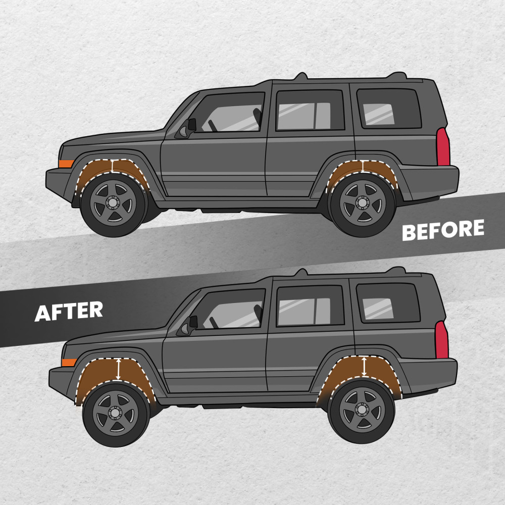 3in Lift Kit w/ Struts compatible for Toyota 4Runner 4WD 1996-2002