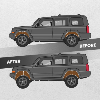 3in Lift Kit w/ Struts compatible for Toyota 4Runner 4WD 1996-2002