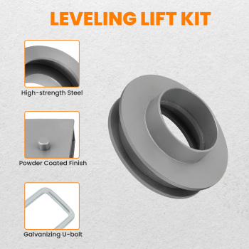 3 inch Kit de levage de nivellement avant arrière compatible pour GMC Compatible pour Sierra 1500 Classic Body 1999-2007 6-Lug