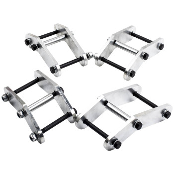 1.25 inch Lift Level Kit Shackles Front Rear compatible for Jeep Wrangler YJ 1987-1995