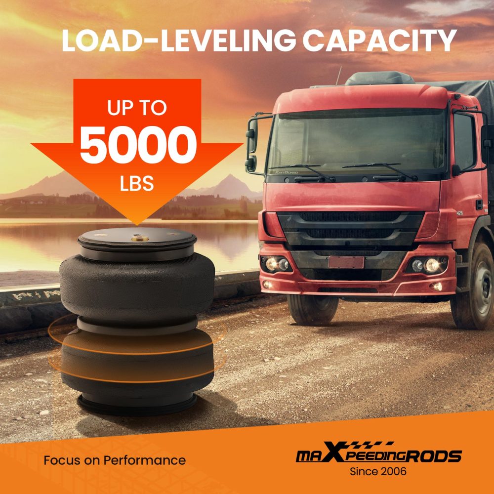 Rear Air Spring Leveling Kit compatible for Ford F-250 F-350 XL XLT 4WD RWD 2003-2007