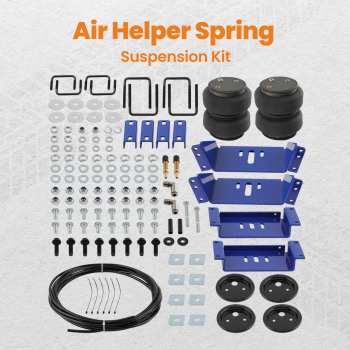 Air Helper Spring Suspension Leveling Kit compatible for Ford F-250 F-350 Super Duty 97-04