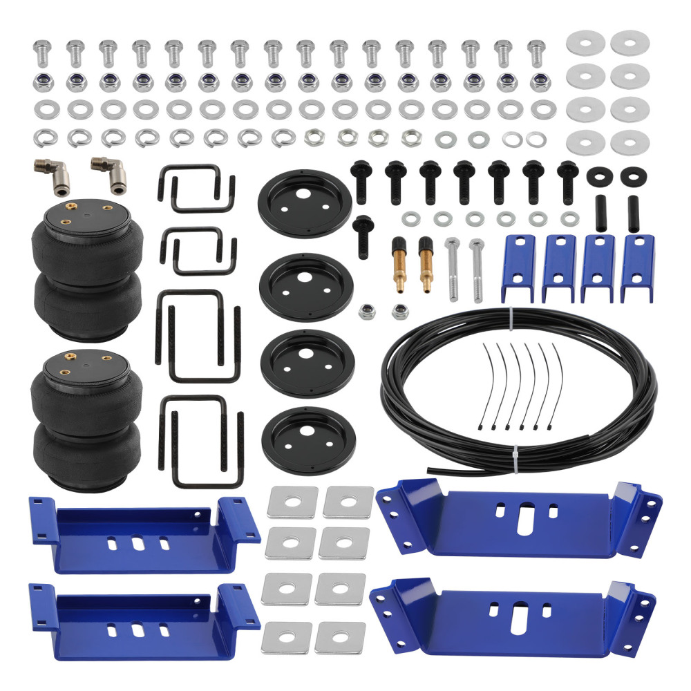 Air Helper Spring Suspension Leveling Kit compatible for Ford F-250 F-350 Super Duty 97-04