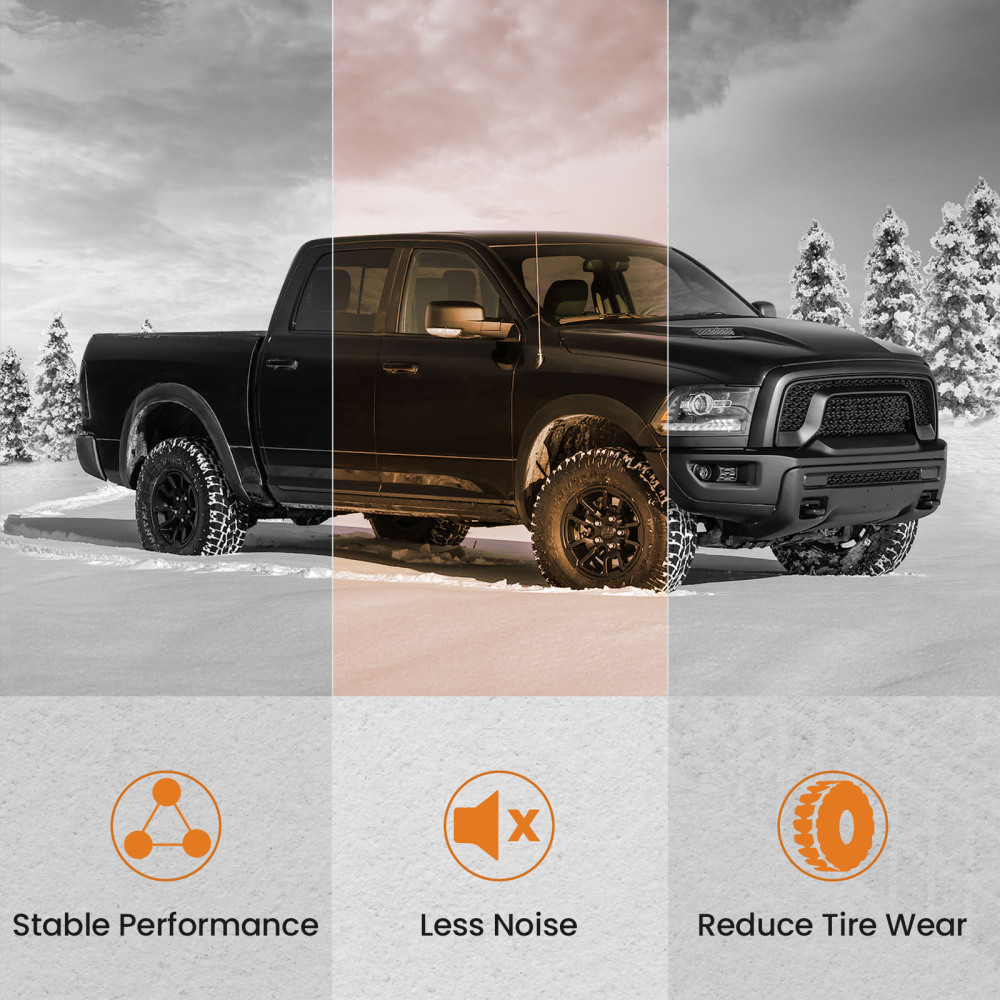 Air Helper Spring Suspension Leveling Kit compatible for Ford F-250 F-350 Super Duty 97-04