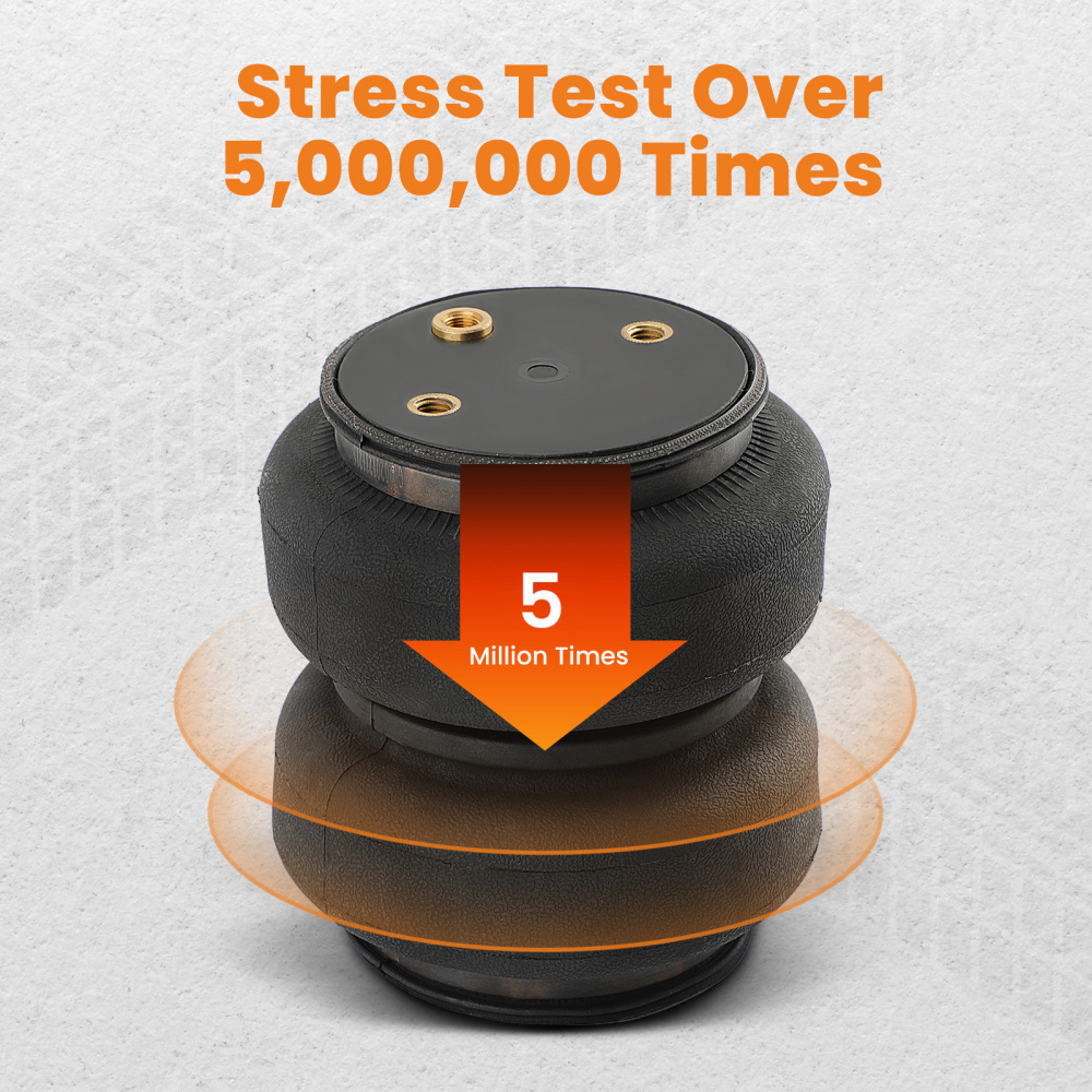 Air Helper Spring Suspension Leveling Kit compatible for Ford F-250 F-350 Super Duty 97-04