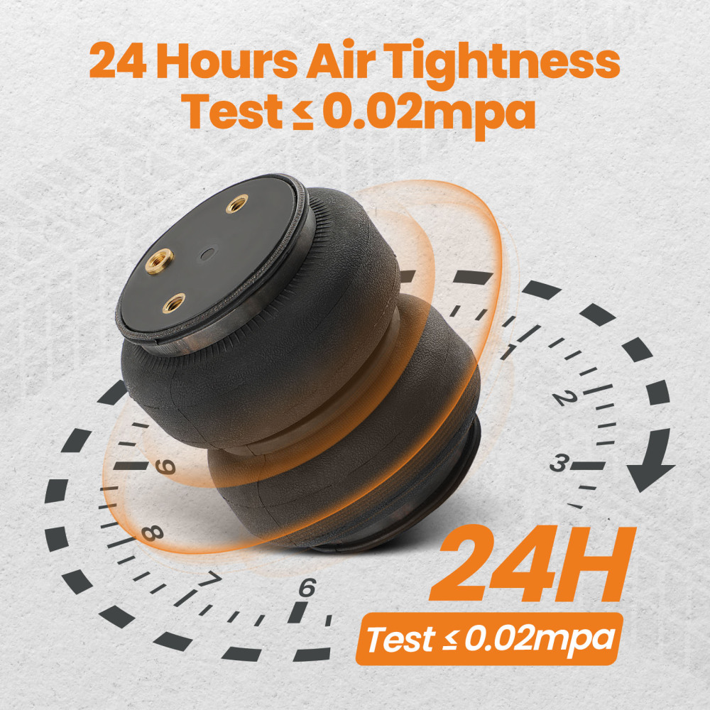 Air Helper Spring Suspension Leveling Kit compatible for Ford F-250 F-350 Super Duty 97-04