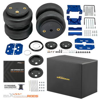 Rear Air Spring Suspension Bags Kit compatible for Dodge RAM 2500 3500 Pickup 4WD 2003-10
