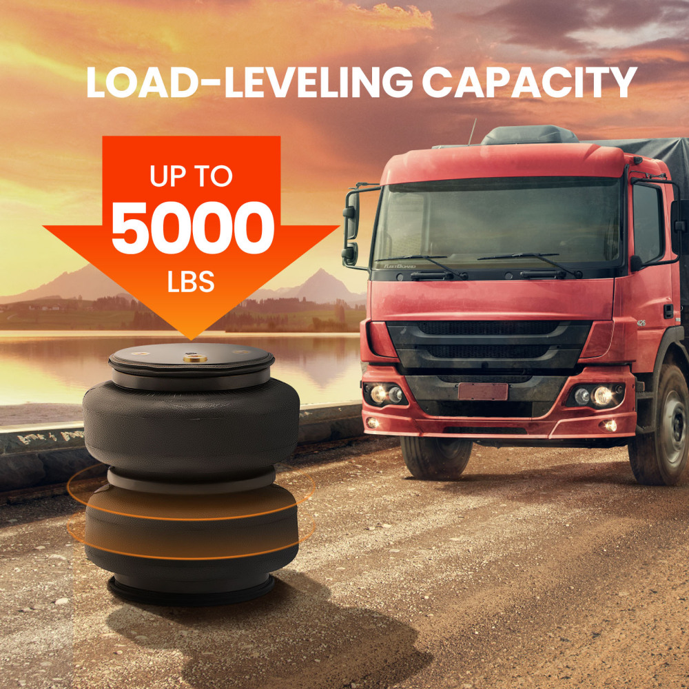 Rear Air Spring Suspension Bags Kit compatible for Dodge RAM 2500 3500 Pickup 4WD 2003-10