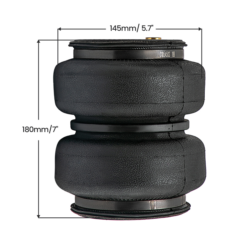 Rear Air Spring Suspension Bags Kit compatible for Dodge RAM 2500 3500 Pickup 4WD 2003-10