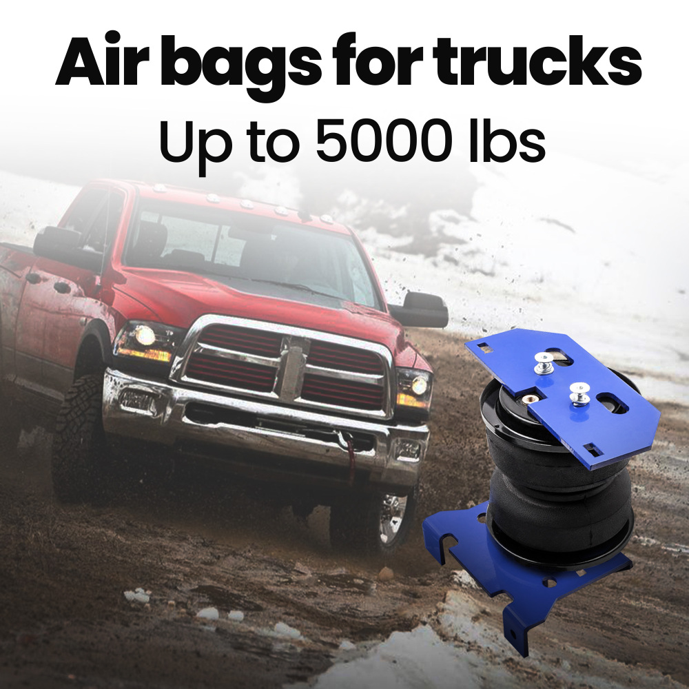 Rear Air Spring Suspension Bags Kit compatible for Dodge RAM 2500 3500 Pickup 4WD 2003-10