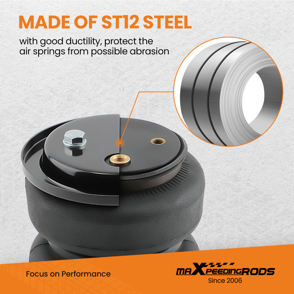 Kit Sospensioni pneumatiche Leveling Kit compatibile per Dodge RAM 2500 4WD 2011-2013