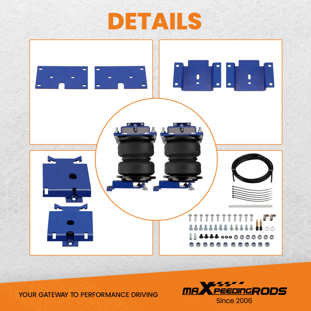 Air Spring Leveling Kit compatible for Dodge Ram 1500 Pickup 5000 lbs 4WD RWD