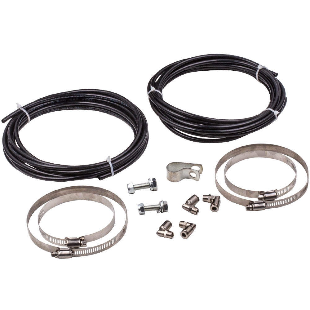 Rear Air Helper Spring Bag Leveling Kit compatible for Chevy Silverado 2500 4WD/RWD