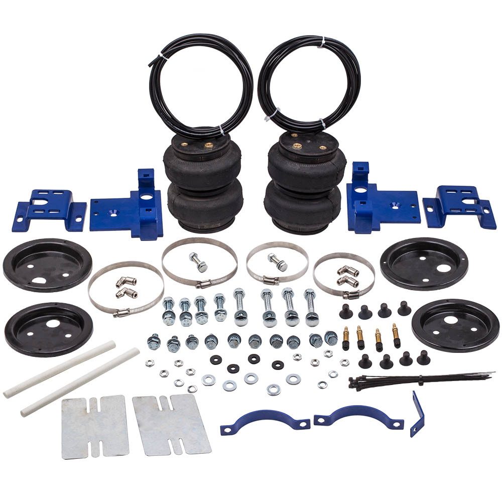 Rear Air Helper Spring Bag Leveling Kit compatible for Chevy Silverado 2500 4WD/RWD
