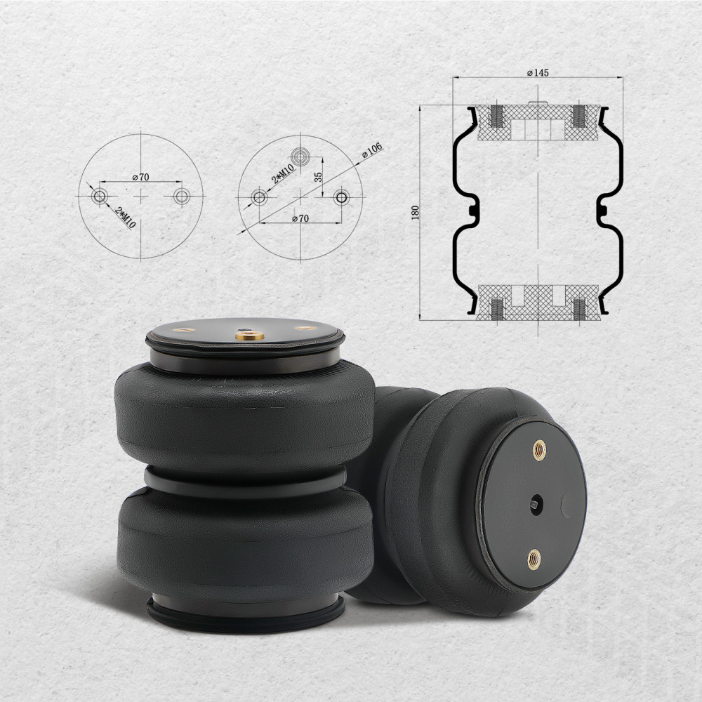 Air Suspension Kit+Wireless Air Controller Kit compatible for Chevy Silverado 2500 2001-10