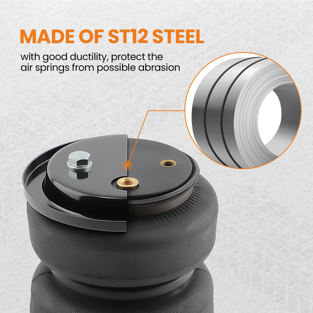 Air Suspension Kit+Wireless Air Controller Kit compatible for Chevy Silverado 2500 2001-10